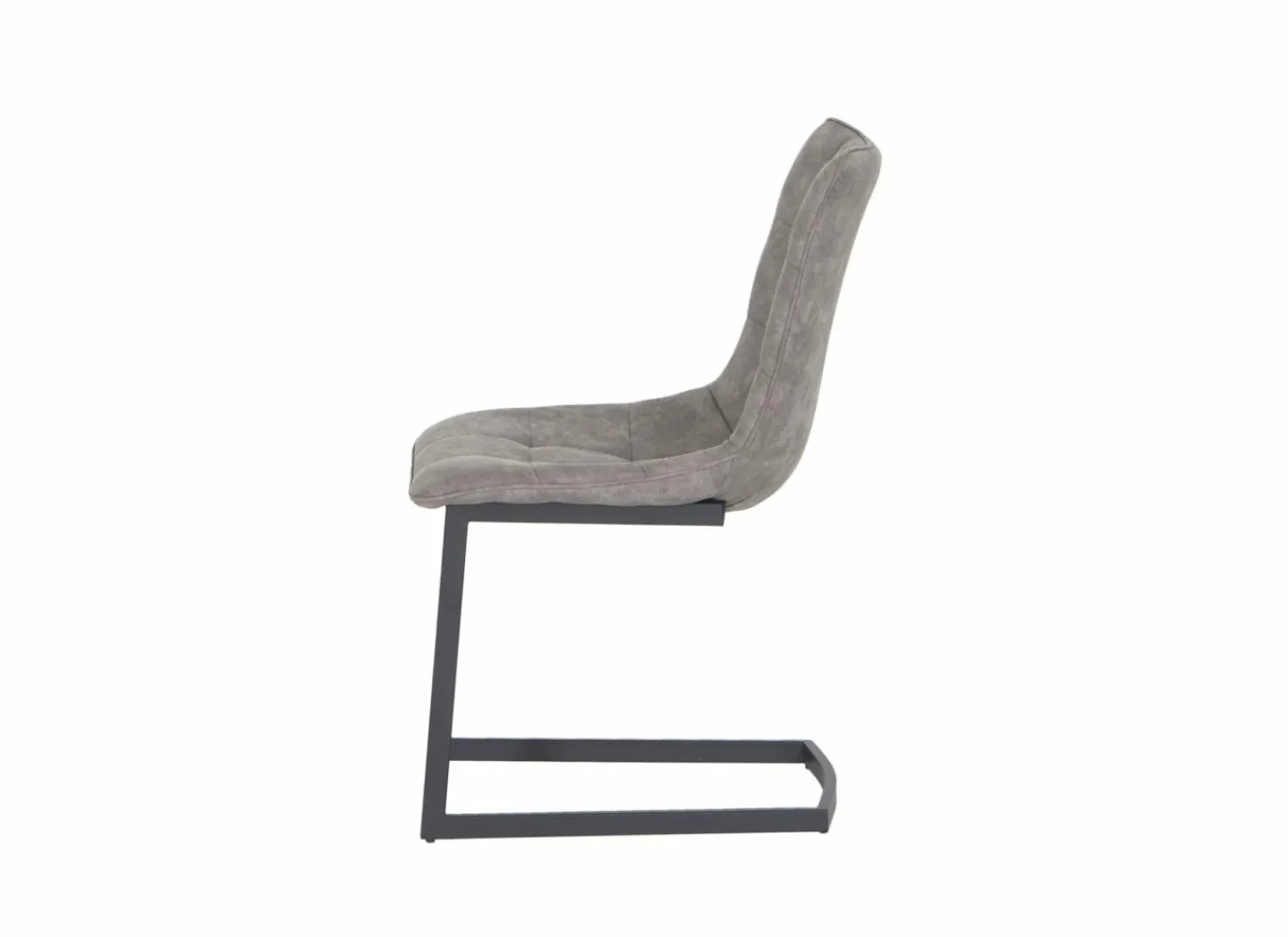 Stoel Cloud 46,5x57x86cm - microvezel - grijs