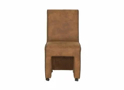 Stoel Cowboy 51x60x95cm - microvezel - cognac preston