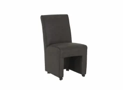 Stoel Cowboy 51x60x95cm - microvezel - zwart preston