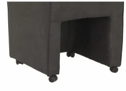 Stoel Cowboy 51x60x95cm - microvezel - zwart preston