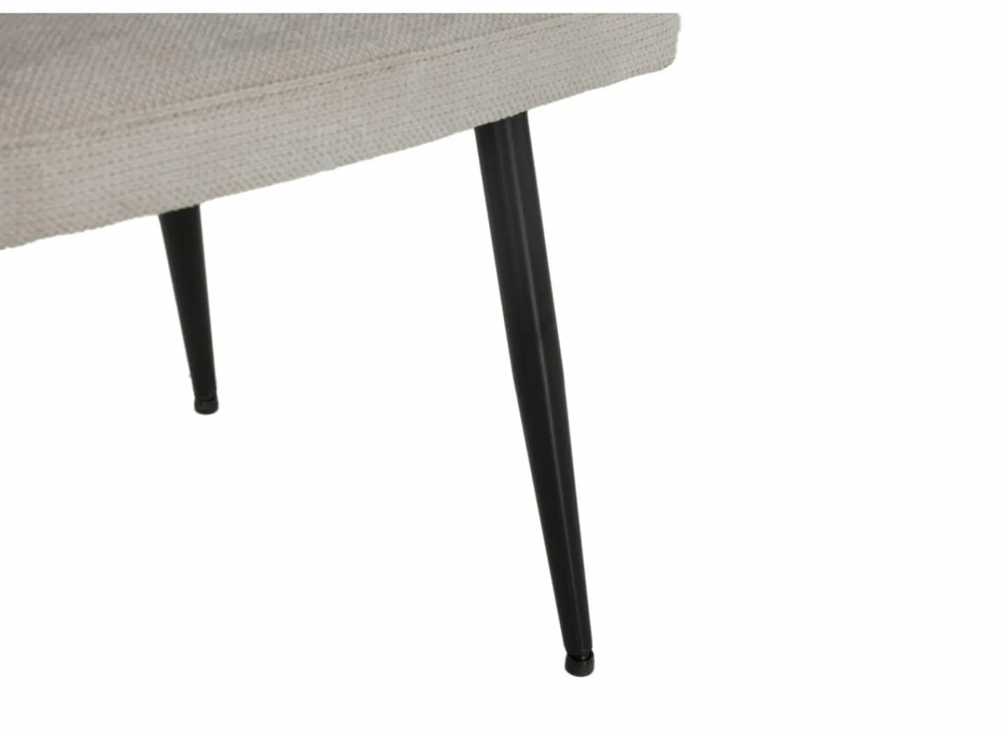 Stoel Daly 55x60x86cm - polyestervezel - beige