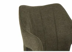 Stoel Daly 55x60x86cm - polyestervezel - groen