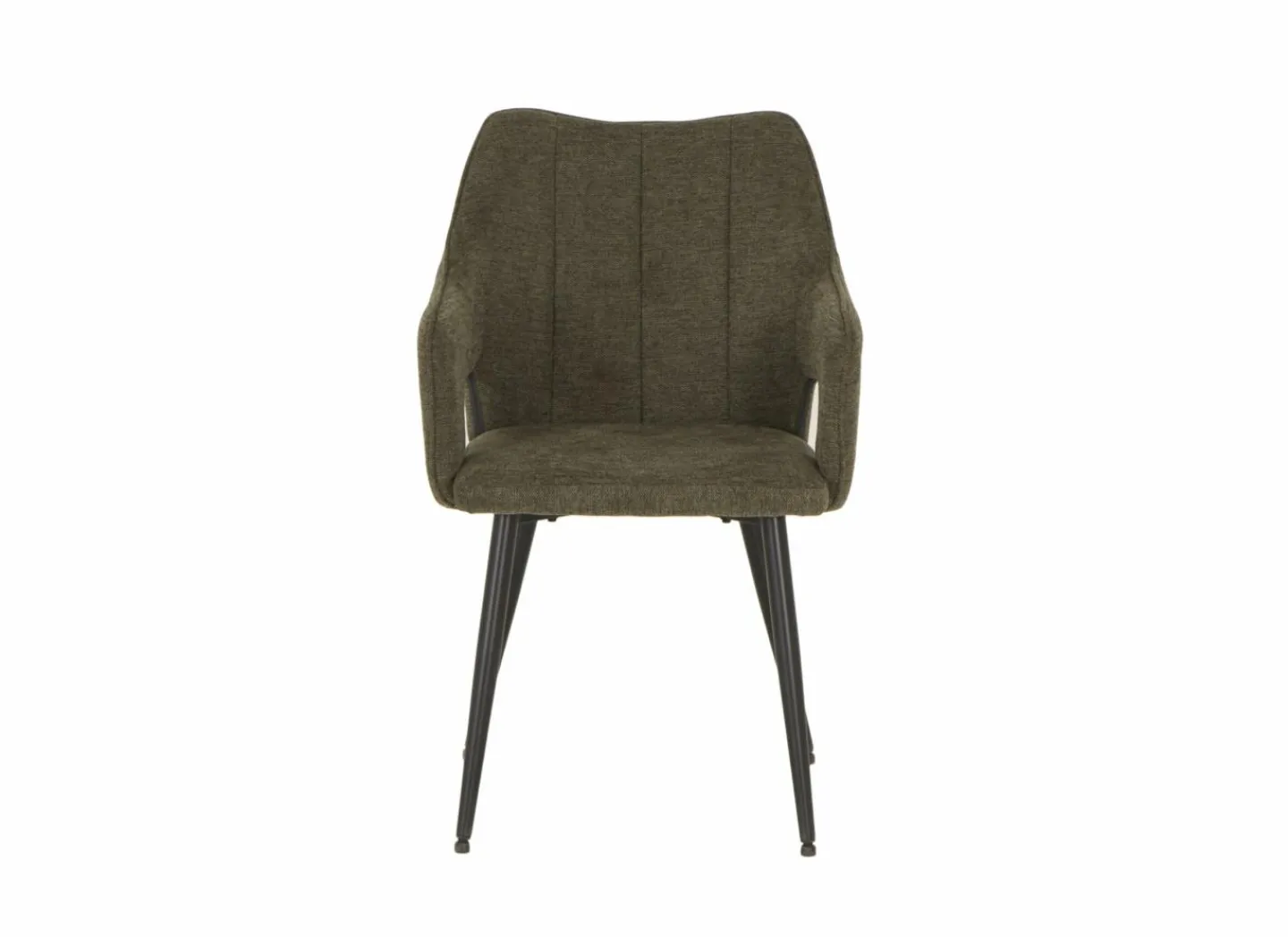 Stoel Daly 55x60x86cm - polyestervezel - groen