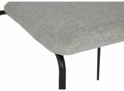 Stoel Epoca 46x54,5x85cm - stof - beige