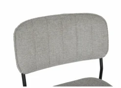 Stoel Epoca 46x54,5x85cm - stof - beige