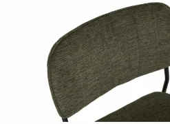 Stoel Epoca 46x59x79cm - stof - groen