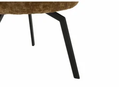 Stoel Festo stof bruin