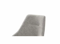 Stoel Figo 50x47x87cm - stof - grijs