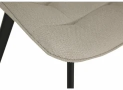 Stoel Gunner 52x60,5x85cm - polyestervezel - beige