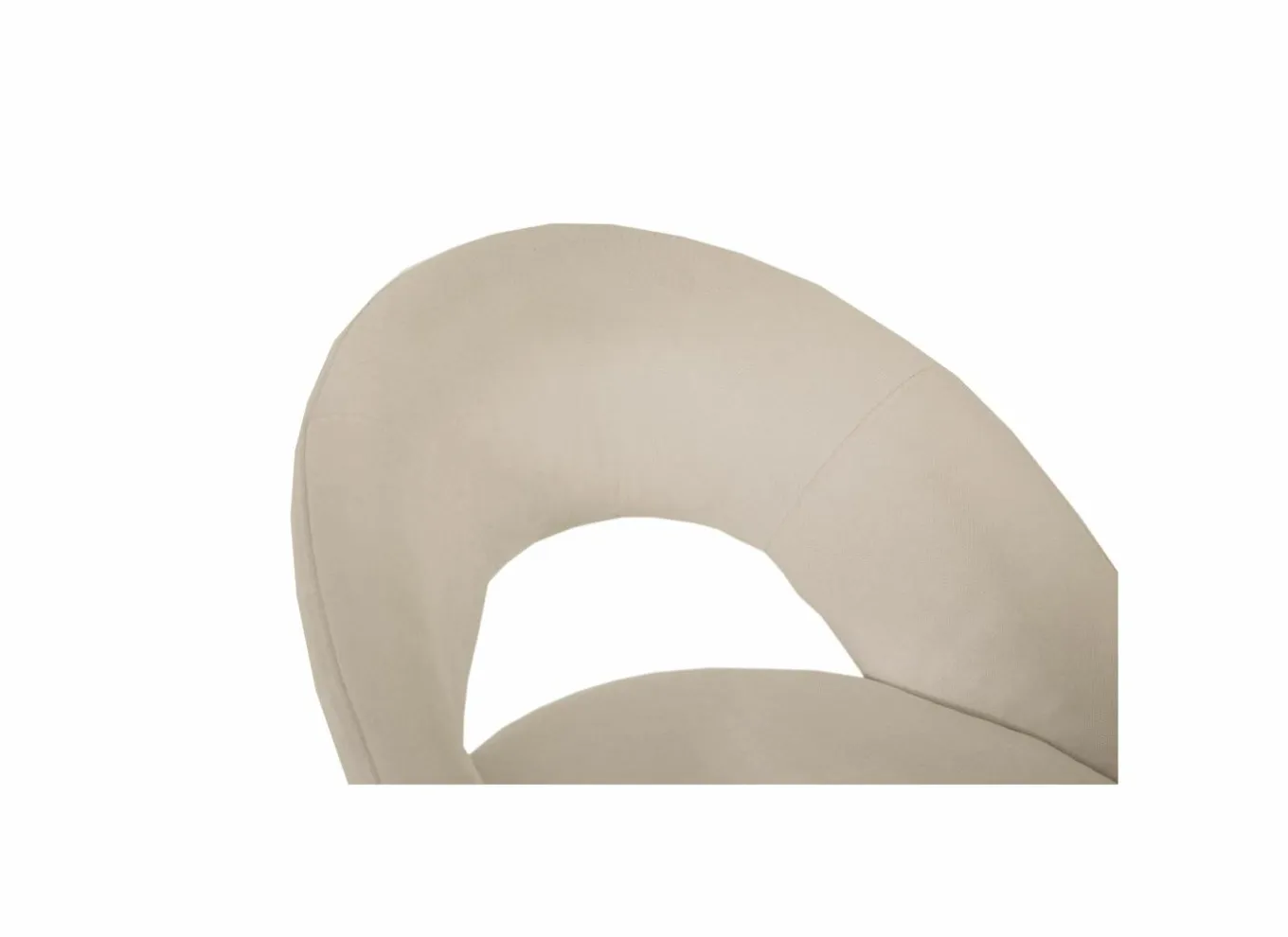 Stoel Imago 57,5x54,8x82.5cm - stof - beige