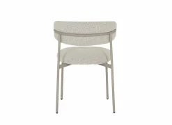 Stoel Luke 54,5x58x79cm - bouclé - taupe beige