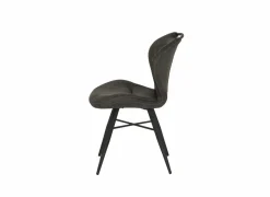 Stoel Mace 50,5x61x87cm - stof - zorro antraciet