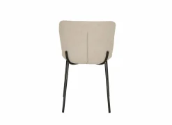 Stoel Noemie 49x53,5x80,5cm - stof - beige