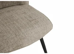 Stoel ST2418  51x64x89cm - stof - beige