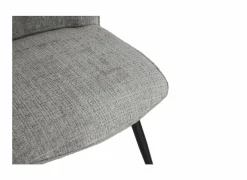 Stoel ST2418  51x64x89cm - stof - grijs