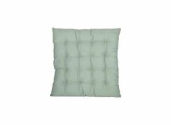 Tiseco Stoelkussen Uni 40x40cm - stof - groen