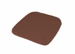 Stoelkussen Vega 43x43cm - katoen - bruin