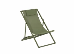 Strandstoel Plage aluminium - groen