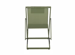 Strandstoel Plage aluminium - groen