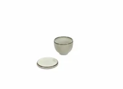 Salt & Pepper Suikerpot Artisan 10cl - stoneware - groen