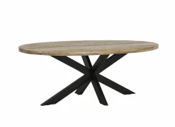 Tafel Andaman 220x110cm - mango massief - naturel