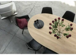 Tafel Ark  250x128cm - eik massief - naturel