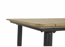Tafel Brisk 220x100cm - teak massief & aluminium  - naturel