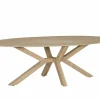 Tafel Citadel 260x120cm - eik massief - naturel