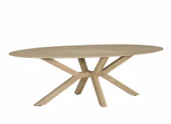 Tafel Citadel 260x120cm - eik massief - naturel