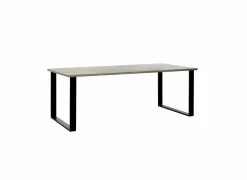 Tafel Como 2 200x95cm - melamine - humus eik