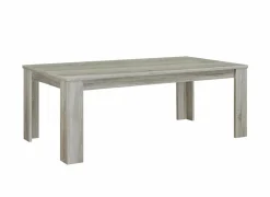Tafel Enzo 180x90cm - meubelplaat - eik sonomagrijs