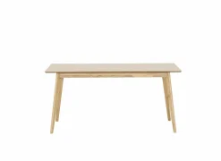 Tafel Ingo 160x80cm - eik massief & decor - naturel