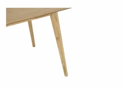Tafel Ingo 160x80cm - eik massief & decor - naturel