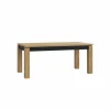 Tafel Kaszimiro 180/220x90cm - decor - waterford eik & zwart