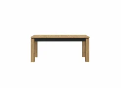 Tafel Kaszimiro 180/220x90cm - decor - waterford eik & zwart