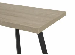 Tafel Log 159/198x84,5cm - melamine - bruin