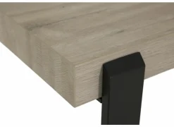 Tafel Lucca 184x103cm - decor - millenium eik & lichtgrijs