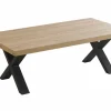Tafel Marnix 230x100cm - decor - bruin