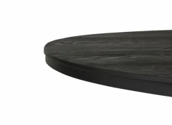 Tafel Mauri 200x115cm - eik massief - zwart