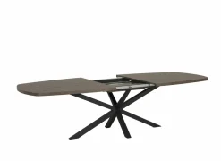 Tafel Mylo 220/280x120cm - lamulux - dark mango