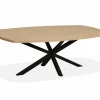 Tafel Mylo 200/260x102cm - lamulux - blond oak
