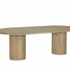 Tafel Pearl 240x110cm - eik massief - naturel