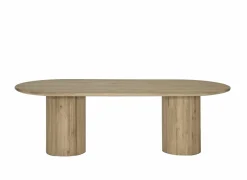 Tafel Pearl 240x110cm - eik massief - naturel