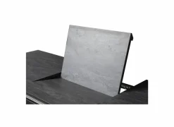 Tafel Rhine 160/220x90cm - melamine - zwart