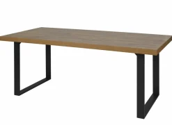 Tafel Samuel 200x95cm - decor - denver eik & zwart