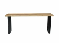 Tafel Sanguine 200x90cm - mango massief - natuur