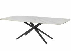 Tafel TF2403  110x210cm - keramiek - wit