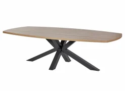 Tafel TF2415  200x119cm - melamine - french oak