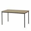 Perfecta Tafel TMR 120x80cm - decor & metaal - naturel