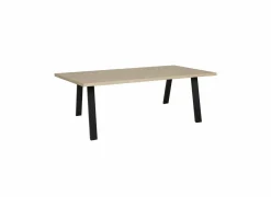Tafel Toby 200x100cm - melamine - castella oak